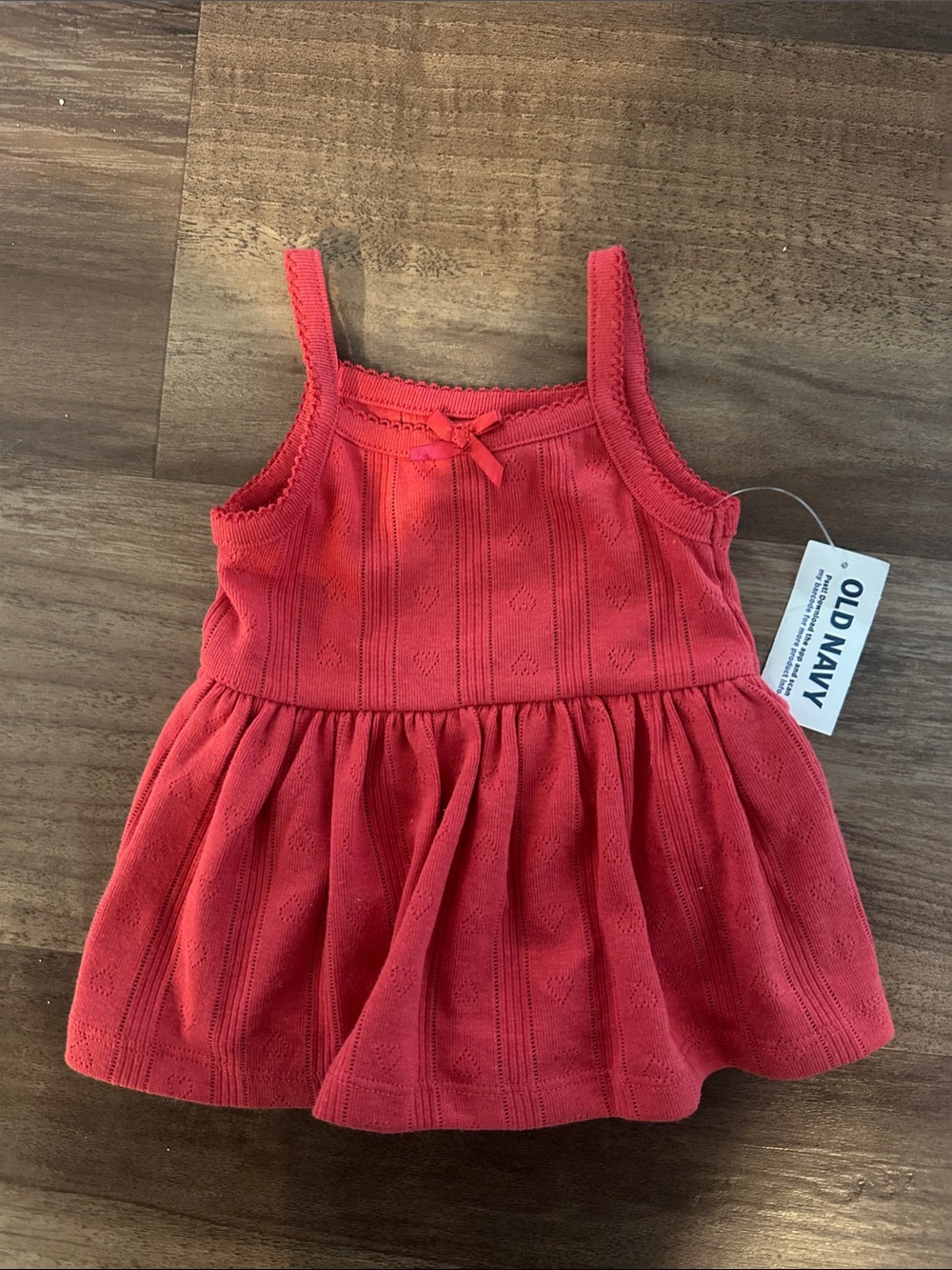 Old Navy Red Knit Tank Dress for Girls